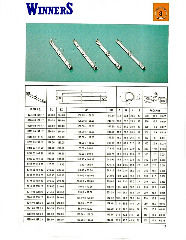3 Ring Round Shape Booster Mechanism