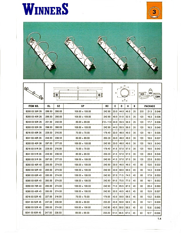 3 Ring Round Shape Booster Mechanism