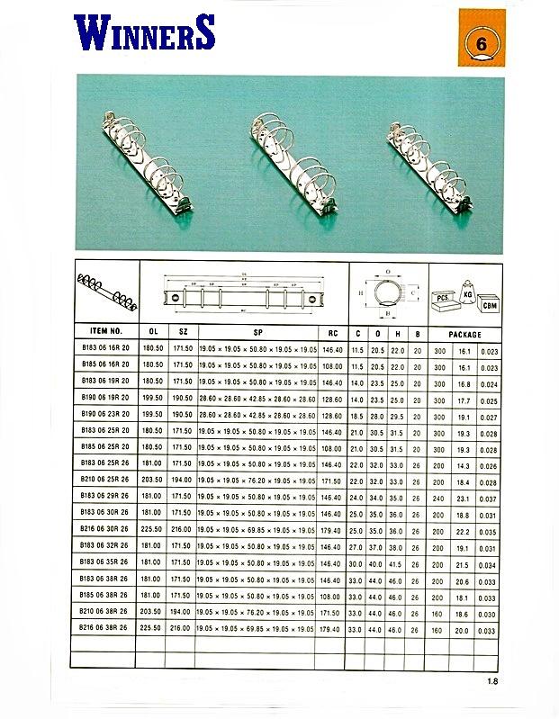 6 Ring Round Shape Booster Mechanism