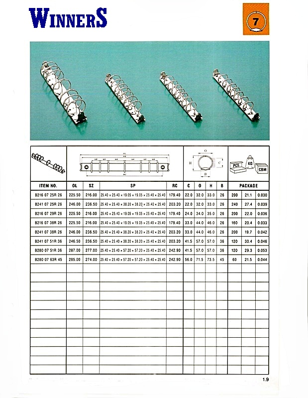 7 Ring Round Shape Booster Mechanism